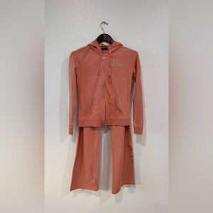 Vintage BCBGMaxazria Coral Jacket and Pants Set